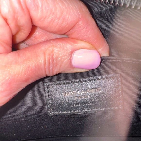 Saint Laurent Black Lou Camera Bag - Picture 11 of 17